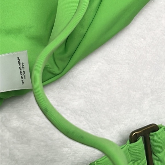 NWT Andie XXL‎ Green NPLM The Santorini Knot Tie Bikini Bathing Suit Top - Picture 12 of 13